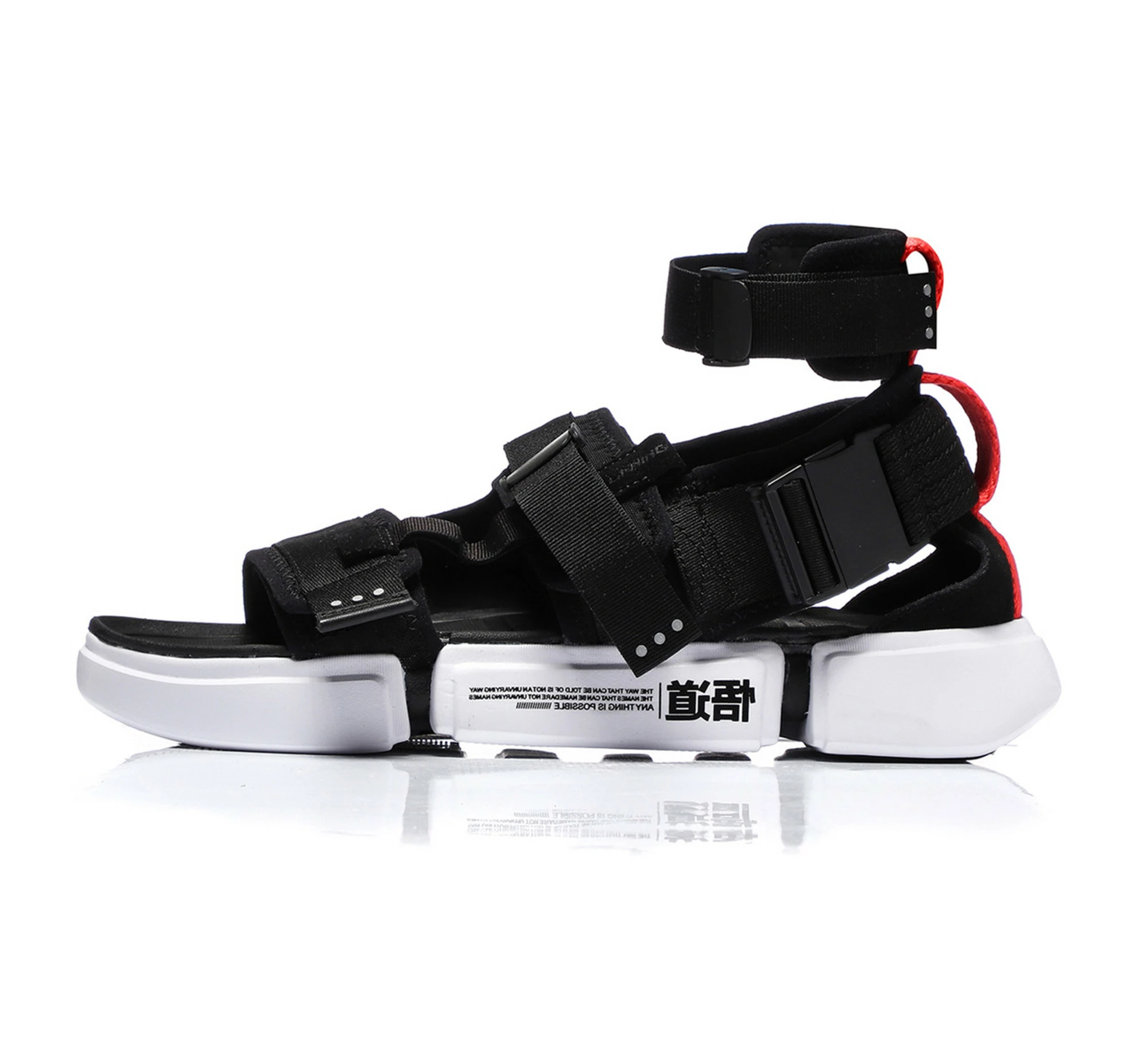 PFW Sandal Black 2 PFW Sandal Black - Image 2