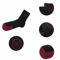 WoW Semi-Terry Quarter Socks AWSK011 -Way of Wade Sales Store AWSK011 1 3 83240.1643339452