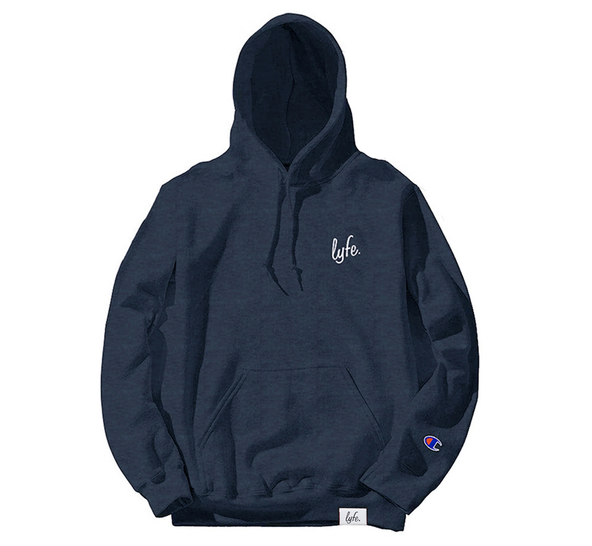 LYFE Script Embroidered Hoodies 4 LYFE Script Embroidered Hoodies - Image 4