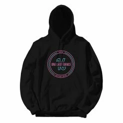 One Last Dance Vice Logo Hoodie - Black